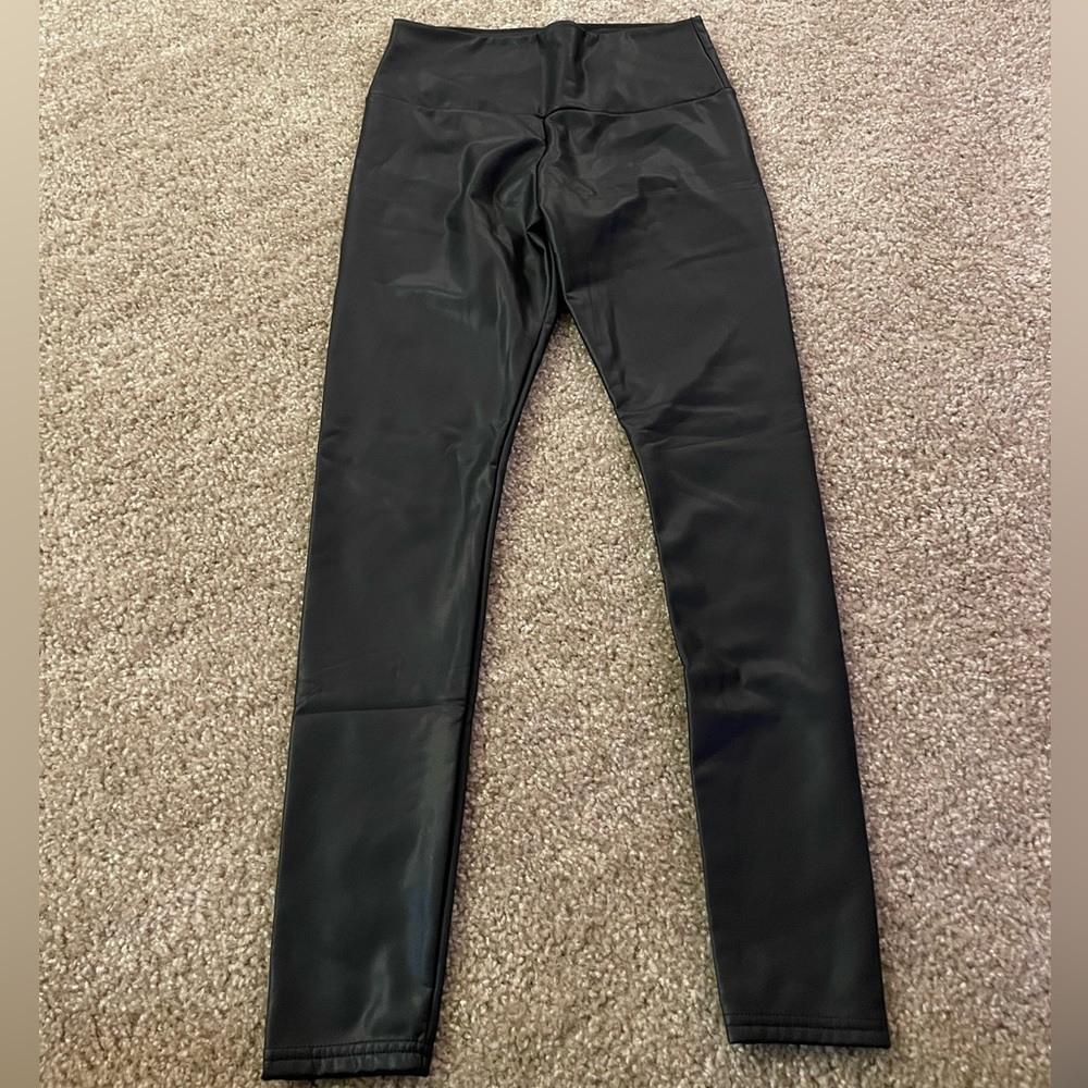 Black ‘leather’ Leggings